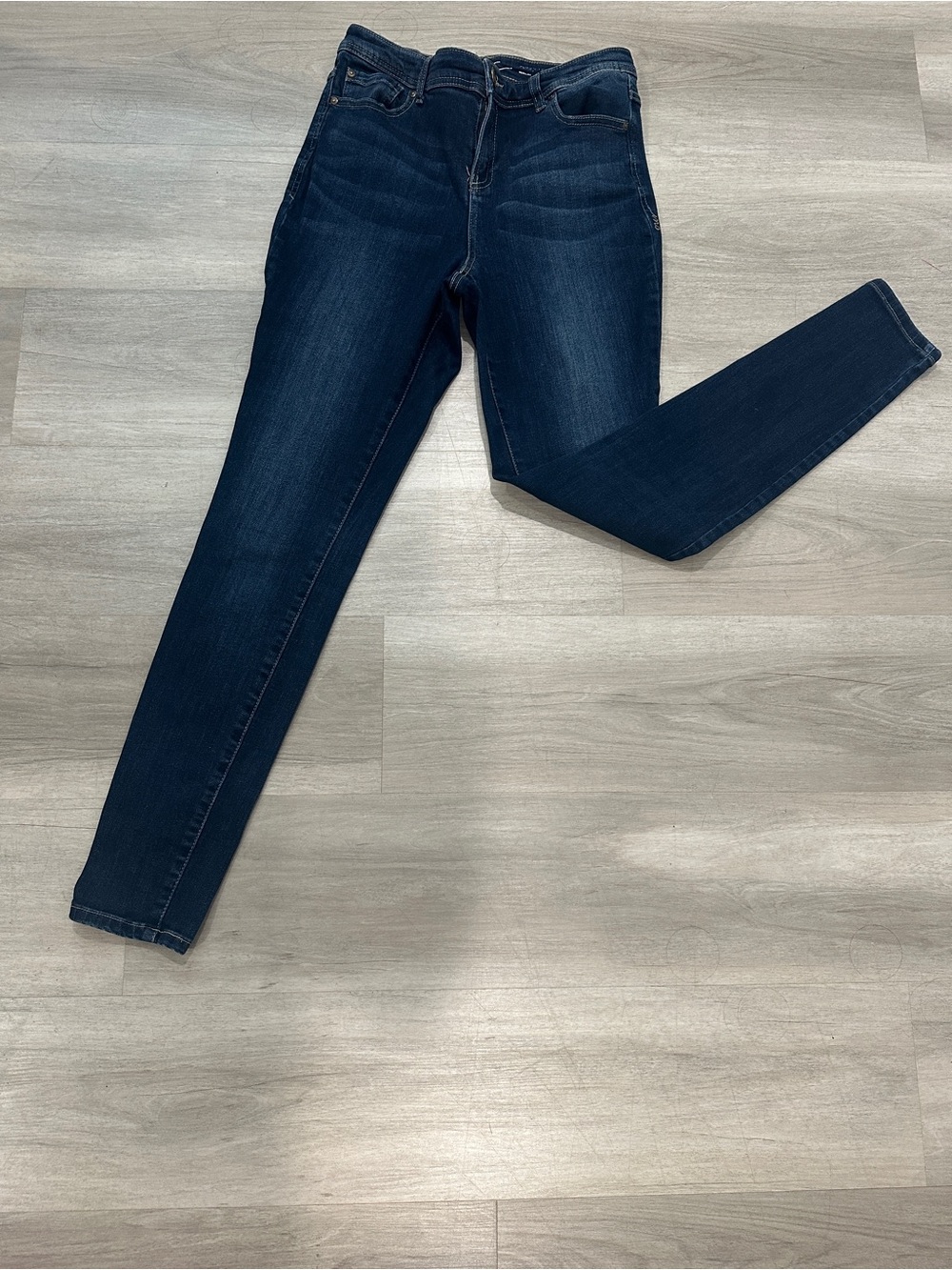 INC International Concepts Dark Indigo Skinny Jeans